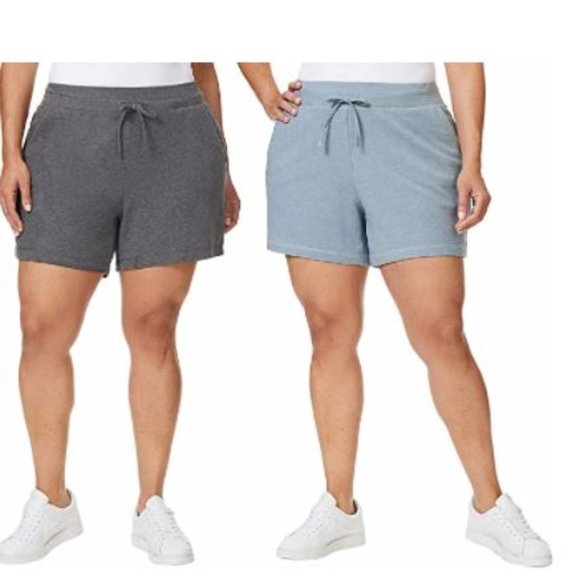 32 DEGREES Cool Womens 2-Pack Pull On Short - Picture 1 of 6